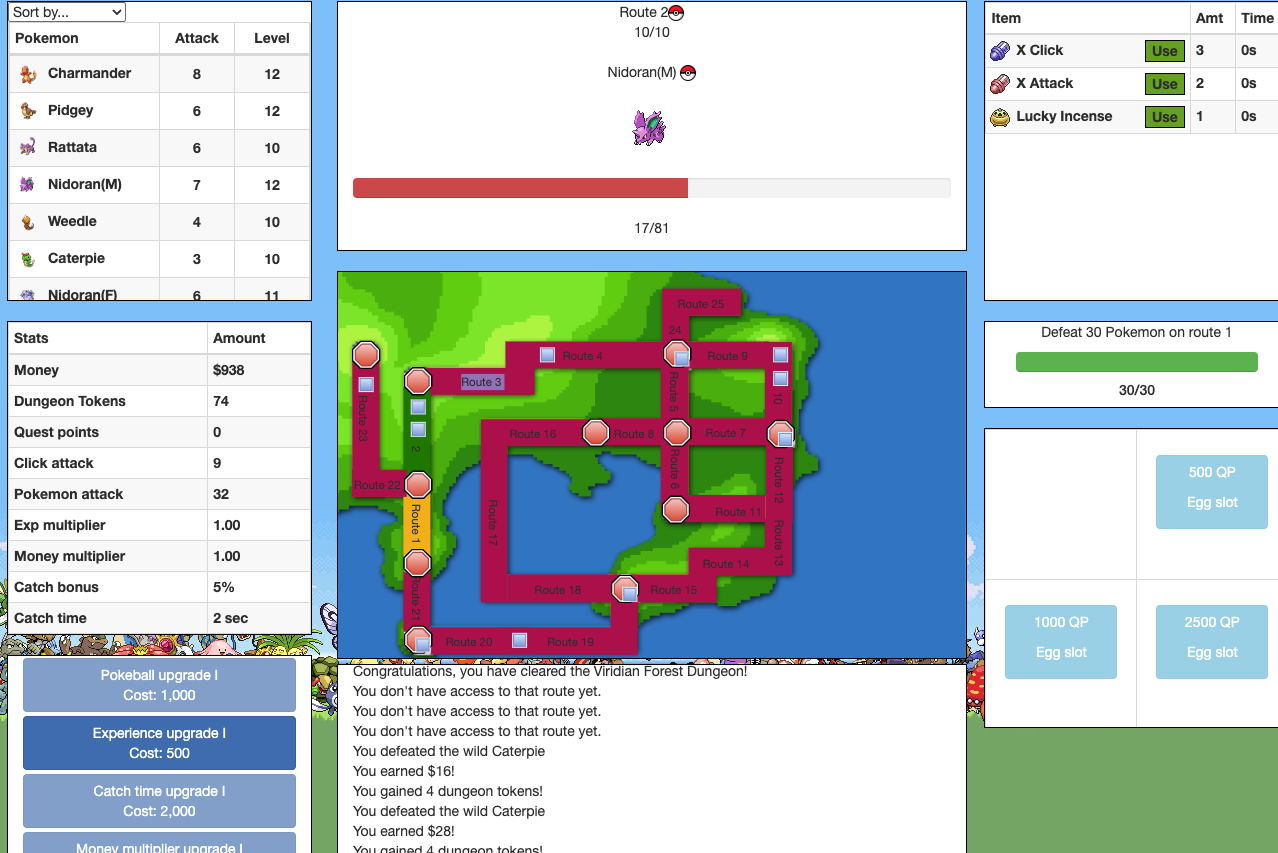 Pokemon Clicker icon | Play Pokemon Clicker online | Unknown game